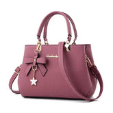 Bowknot Star Pendant Shoulder Bag for Trendy Elegance - Himpall